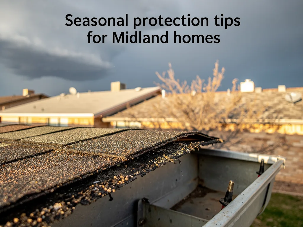 Seasonal protection tips for Midland homes