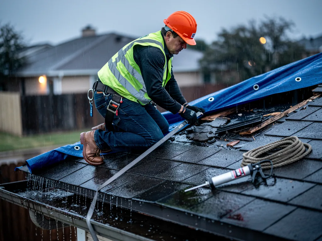 Emergency Roof Tarping